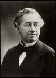 フランスの俳優、エドモンドゴット（1822-1901）の肖像。